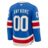 Miesten NHL New York Rangers Pelipaita Custom 2025-26 Fanatics Centennial Premium Sininen